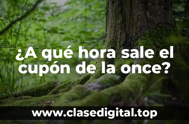 ¿Cómo funciona la lotería de la once?