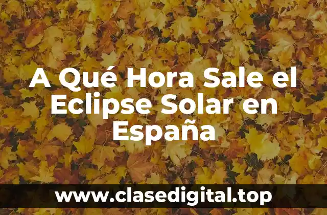 ¿Qué es un Eclipse Solar?