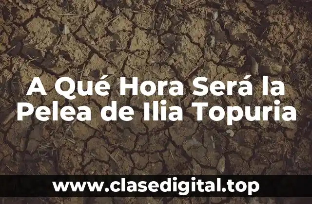 Biografía de Ilia Topuria - De los Inicios a la Cima del Mundo de las Artes Marciales Mixtas