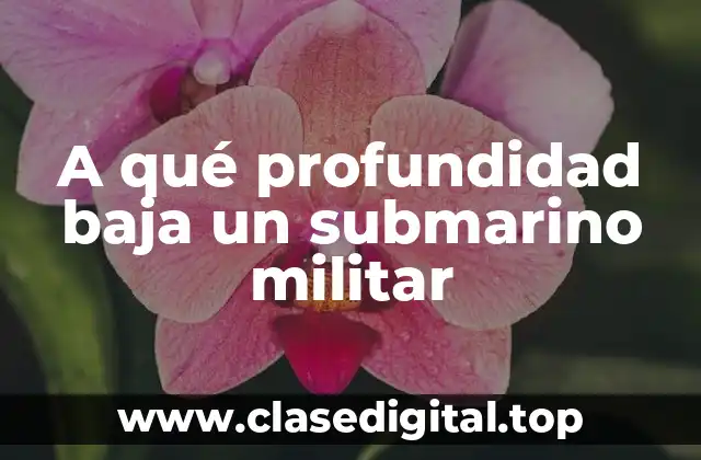 La importancia de la profundidad en la guerra submarina