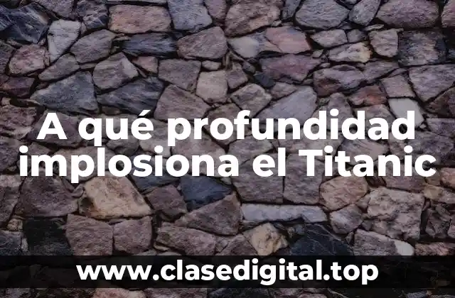 La construcción del Titanic y su diseño de fondo