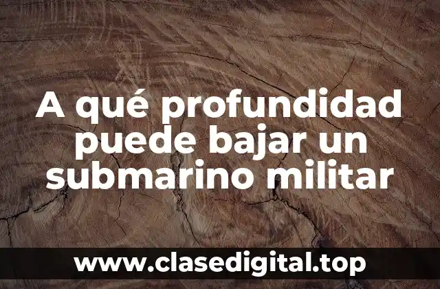 La historia de la construcción de submarinos militares