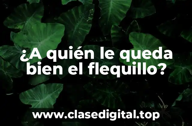 ¿A quién le queda bien el flequillo?