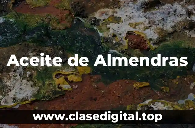 Aceite de Almendras