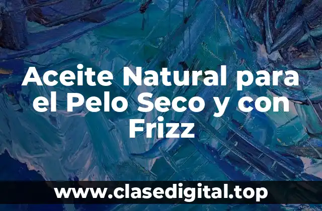 ¿Qué Causa el Pelo Seco y con Frizz?