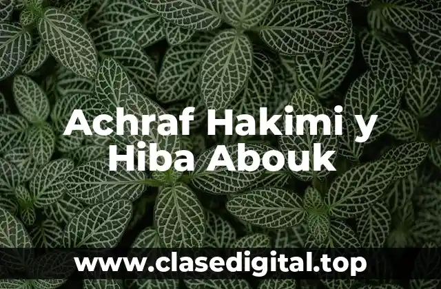 ¿Quién es Achraf Hakimi? Un jugador de fútbol con un futuro brillante