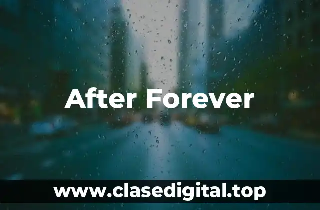After Forever