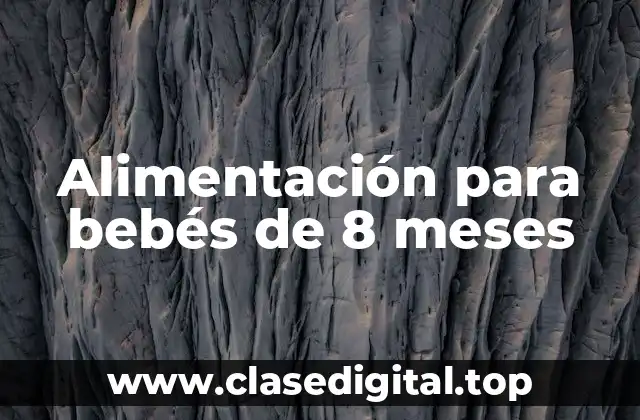 Importancia de la alimentación en la primera infancia