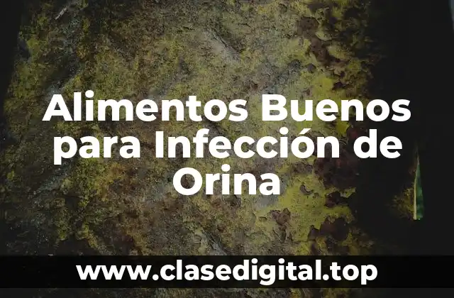 Alimentos Buenos para Infección de Orina