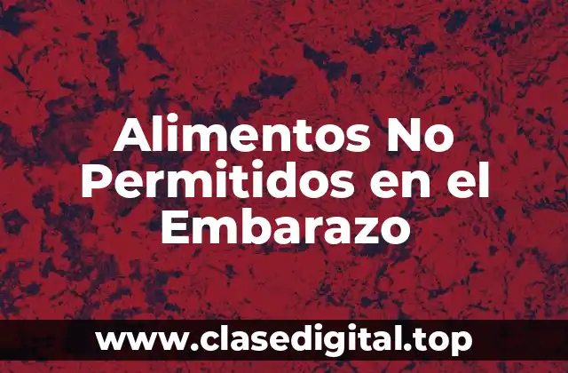 Alimentos con Alto Riesgo de Contaminación