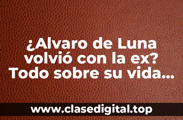 Alvaro de Luna y su relación con la modelo Jessica Cediel