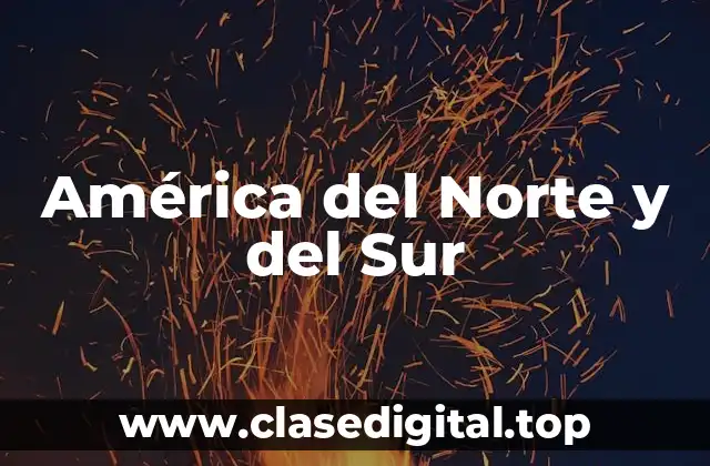 América del Norte y del Sur