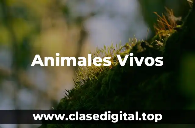 Animales Vivos