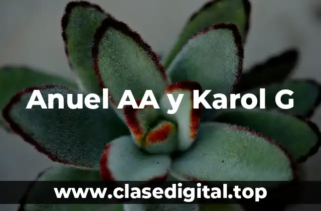 Anuel AA y Karol G
