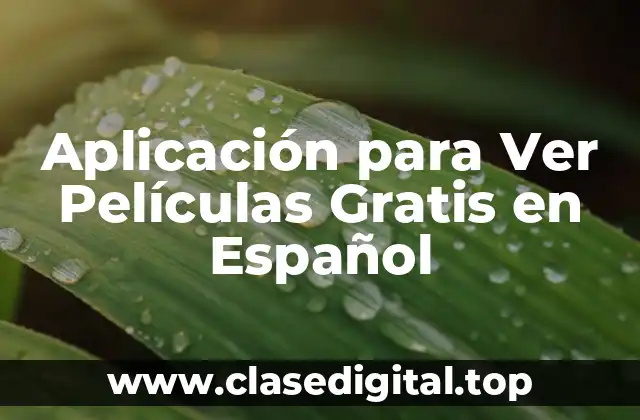 Criterios para Elegir la Mejor Aplicación para Ver Películas Gratis en Español