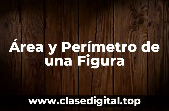 Definición de Área y Perímetro