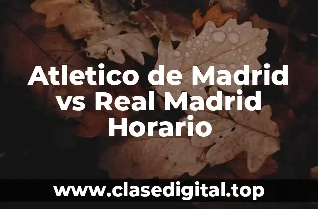 La Importancia del Derby de Madrid