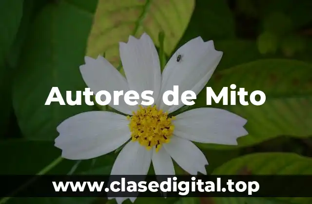 Autores de Mito