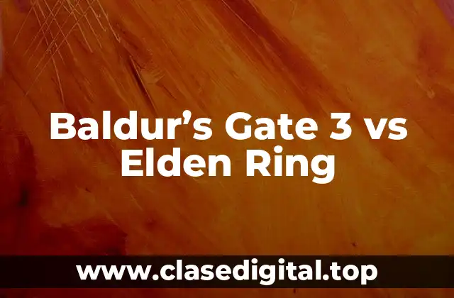 La Historia detrás de Baldur's Gate 3 y Elden Ring