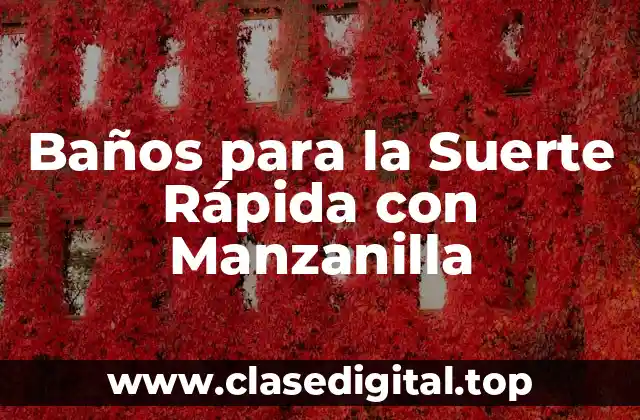 ¿Qué es la Manzanilla y Sus Propiedades Esotéricas?