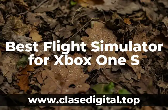 Best Flight Simulator for Xbox One S