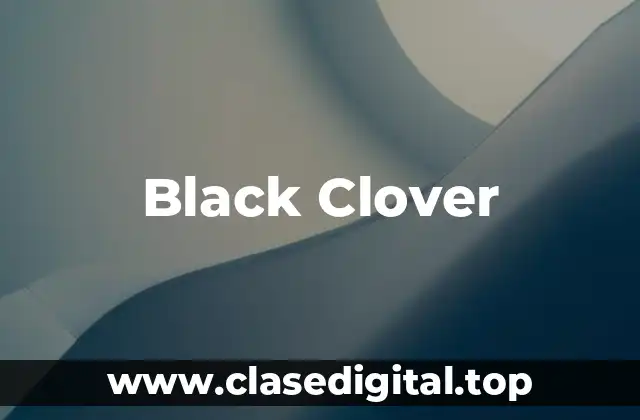 Black Clover