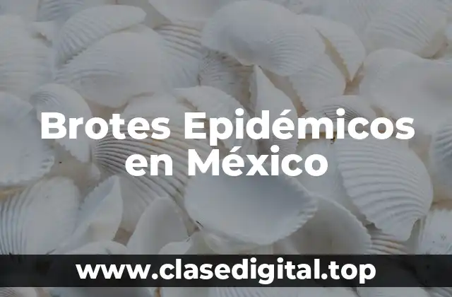 Brotes Epidémicos en México