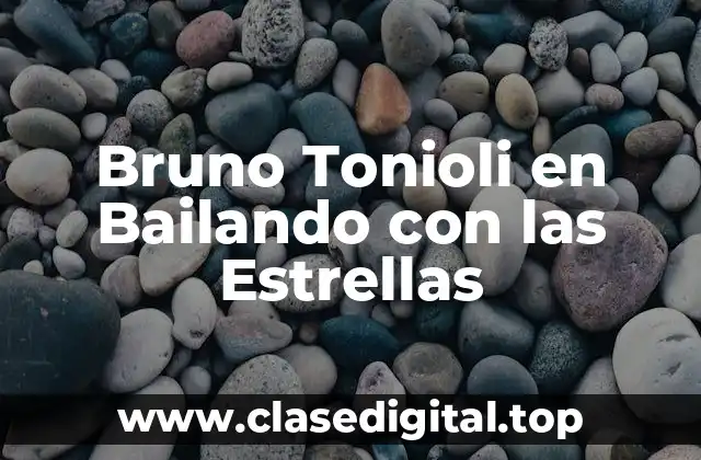 ¿Quién es Bruno Tonioli?