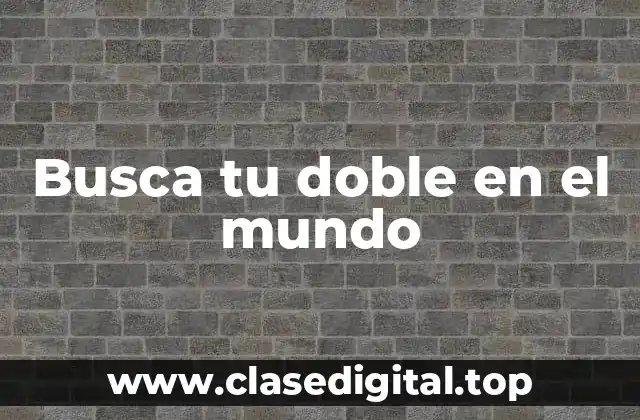 ¿Qué es un doble y cómo se forma?