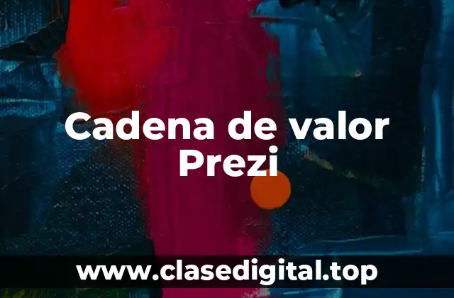 Cadena de valor Prezi