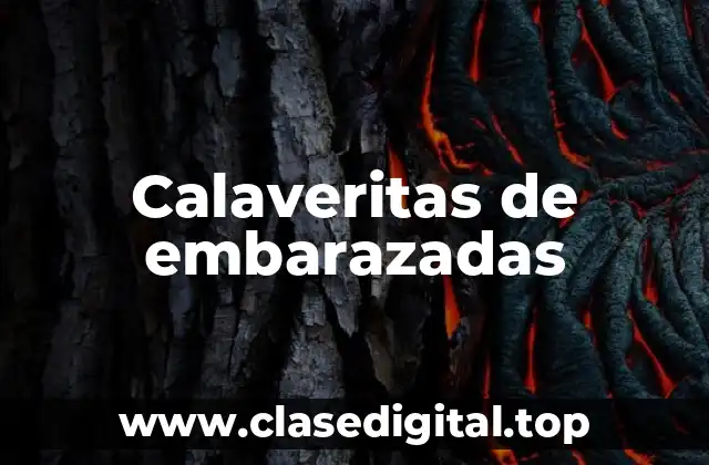 Calaveritas de embarazadas