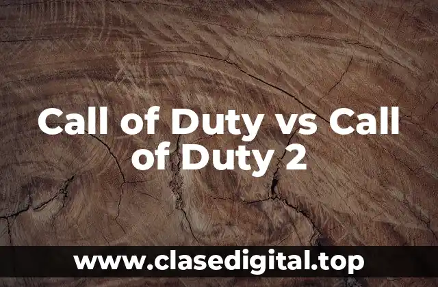 Historia y Desarrollo de Call of Duty