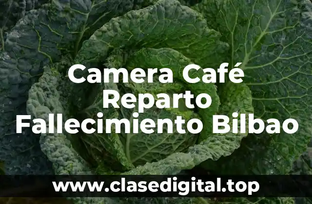 Camera Café Reparto Fallecimiento Bilbao