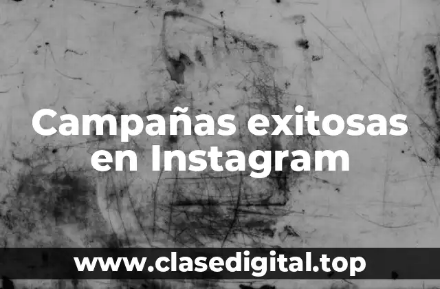 Campañas exitosas en Instagram