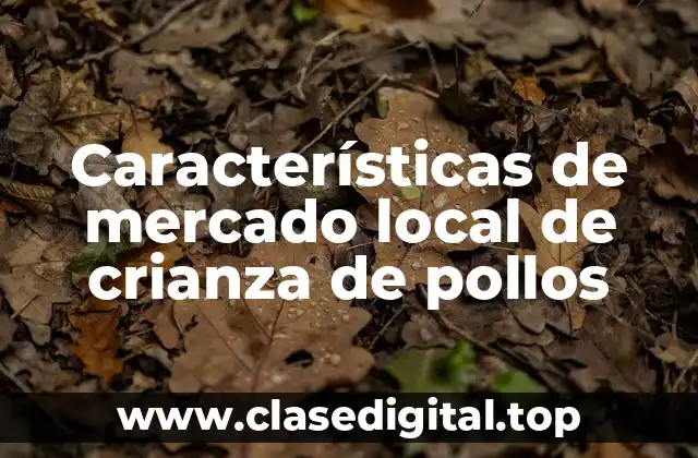 Ejemplos de mercados locales de crianza de pollos