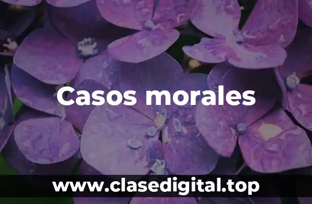 Casos morales