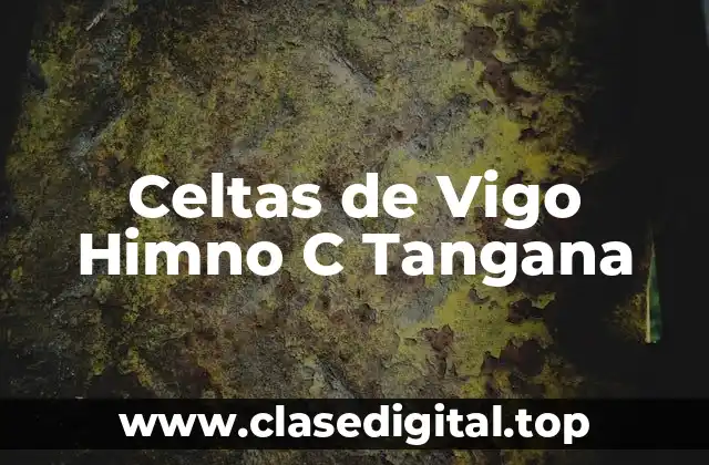 Celtas de Vigo Himno C Tangana