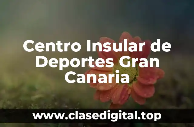 Centro Insular de Deportes Gran Canaria