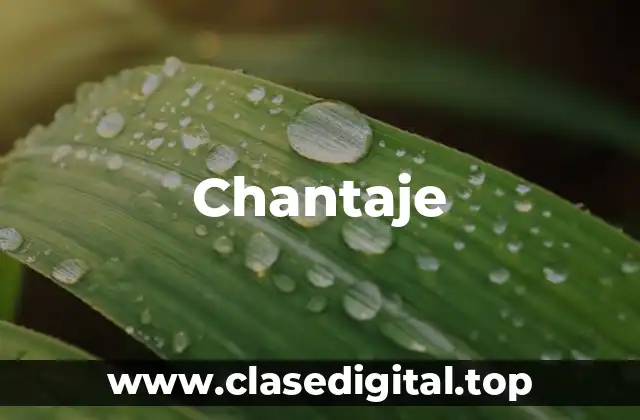 El Origen de la Canción Chantaje