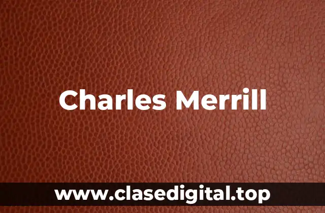 Charles Merrill