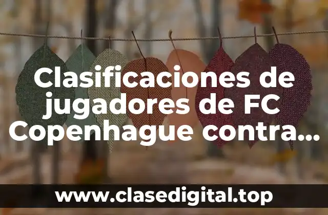 Análisis de la estrategia del FC Copenhague