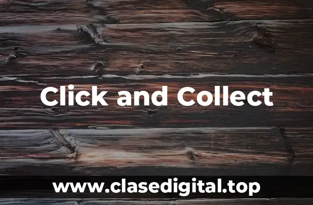 Click and Collect