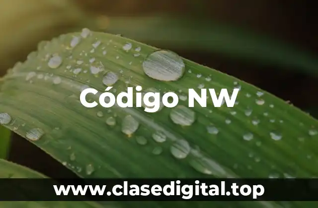 Código NW