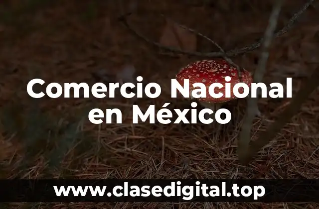 Comercio Nacional en México