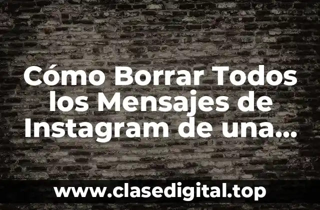 ¿Por qué Borrar Mensajes de Instagram es Importante?
