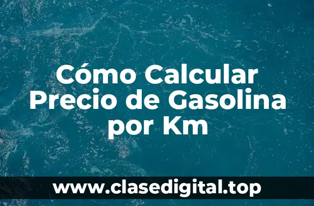 ¿Cuál es el Precio Promedio de la Gasolina en tu País?