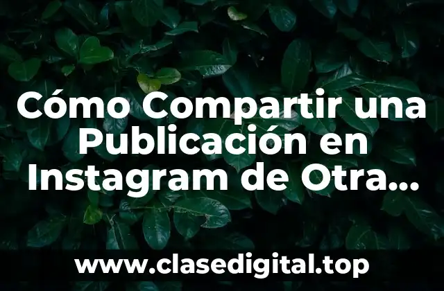 ¿Por qué Compartir Contenido de Otros en Instagram?