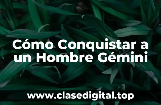 Características de los Hombres Gémini