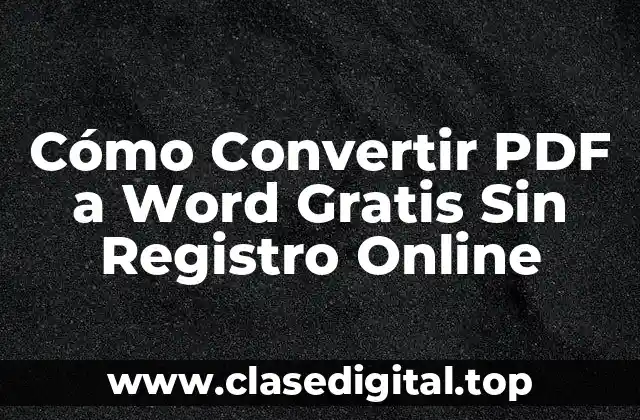 ¿Por qué Convertir PDF a Word es Tan Importante?