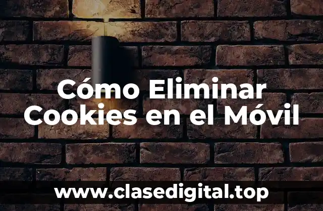 Cómo Eliminar Cookies en el Móvil